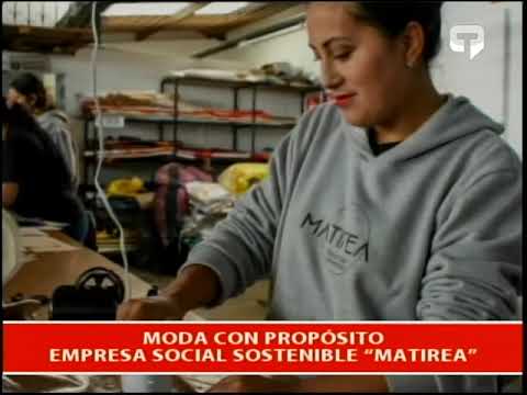 Moda con pronóstico empresa social sostenible Matirea