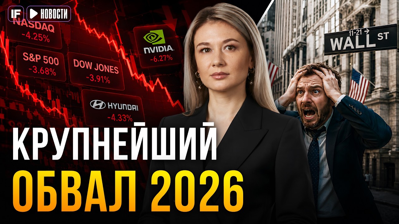 ЧЁРНАЯ ПЯТНИЦА НА БИРЖЕ: крупнейший обвал рынков в 2026 году