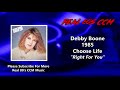 Debby Boone - Right For You (HQ)