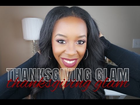 THANKSGIVING GLAM 2015 | Andrea Renee Video