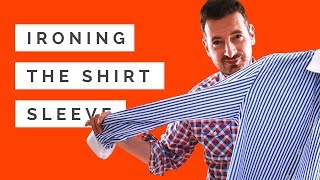 How ☑️ to Iron Shirt Sleeves || 👕👚 Shirt Ironing Tutorial 🔝