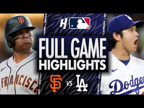 LA다저스 VS 샌프란시스코 4:0 MLB 스포츠하이라이트