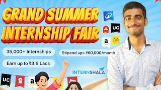 🚀 35,000+ Internships LIVE | Internshala Summer Fair 2026 | Apply Now!