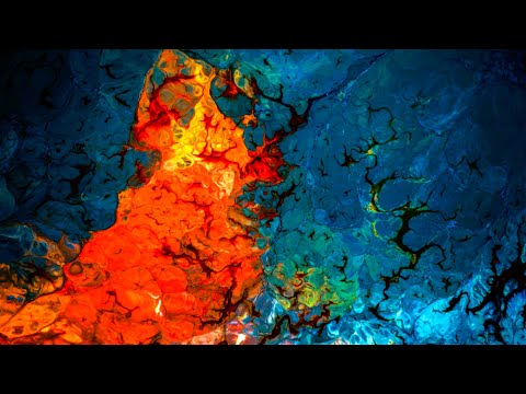 Abstract Liquid Background Video (No Sound) — 4K UHD Abstract Liquid Screensaver