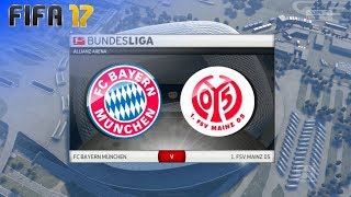 FIFA 17 - FC Bayern München vs. FSV Mainz 05 @ Allianz Arena ('17/'18)