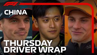 Feels Good To Be Back | The Drivers Look Forward For Race Weekend | 2024 Chinese Grand Prix