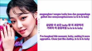 gugudan - Lucky (Rom-Han-Eng Lyrics) Color & Picture Coded