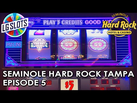 Double Diamond Deluxe - Bonus Times Frenzy & 5 Times Pay - Seminole Hard Rock Tampa Episode 5