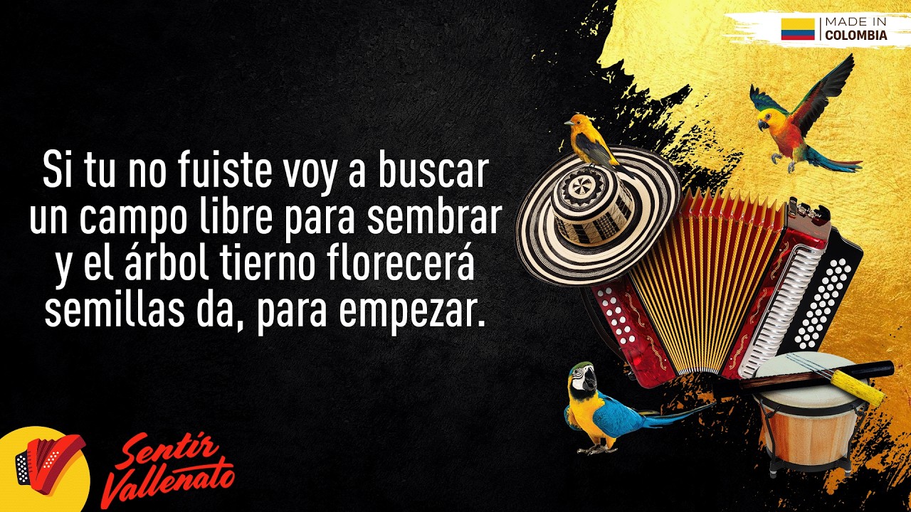 Tiempo De Comenzar, Binomio De Oro De América, Video Letra - Sentir Vallenato