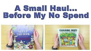 A Very Small Collage & Adult Colouring Haul from July - Sept 2025