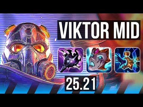 VIKTOR vs ORIANNA (MID) | KR Master | 25.21