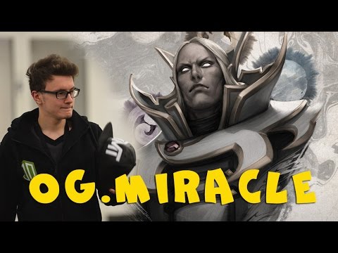 Dota2 OG.Miracle invoker non stop fighting ranked game