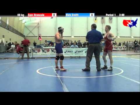 Sam Brancale vs. Nick Smith at 2013 ASICS University Nationals - FS
