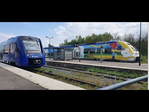 Mit dem Elsass Express ohne Halt durch Ludwigshafen (Rhein) Hbf Tief [Vlexx Lint 81 / BR 620]