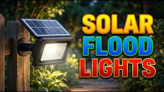 TOP 5 Best Outdoor Solar Flood Lights 2026 | Solar Flood Lights For Security, Gardens & Driveways