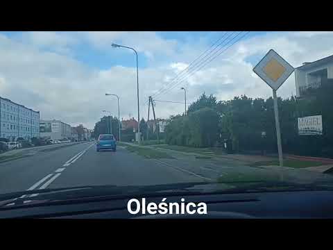 Oleśnica; od Bierutowa do Trzebnicy... i do Kauflanda...