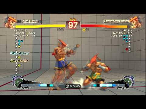 SSFIVAE~ Adon (Emuesu39) vs.  Adon (URELICS) HD