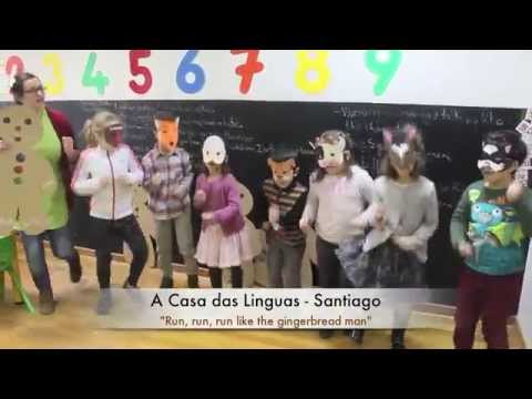 Run, run, run like the gingerbread man /A Casa Das Linguas Santiago de Compostela