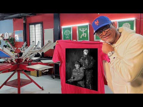 How to Screen Print Two Tone Halftones "Step By Step" Part One