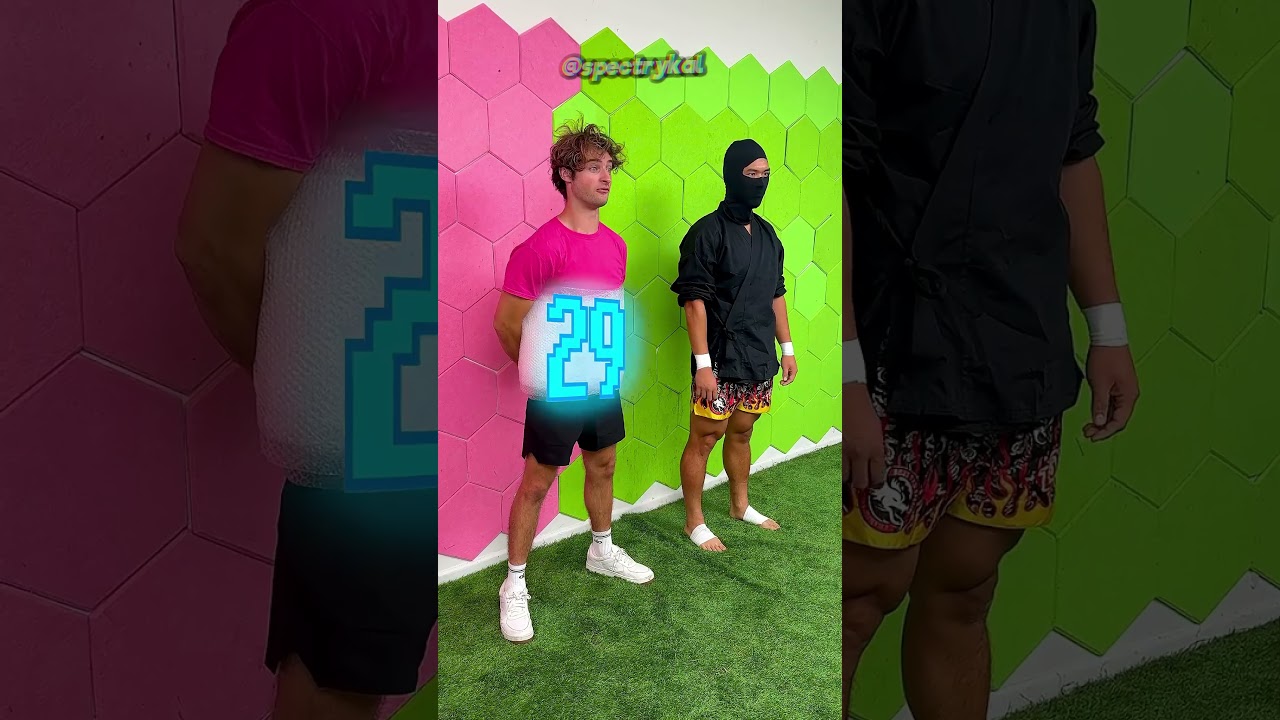 How Much Bubble Wrap Will Stop a Kick?