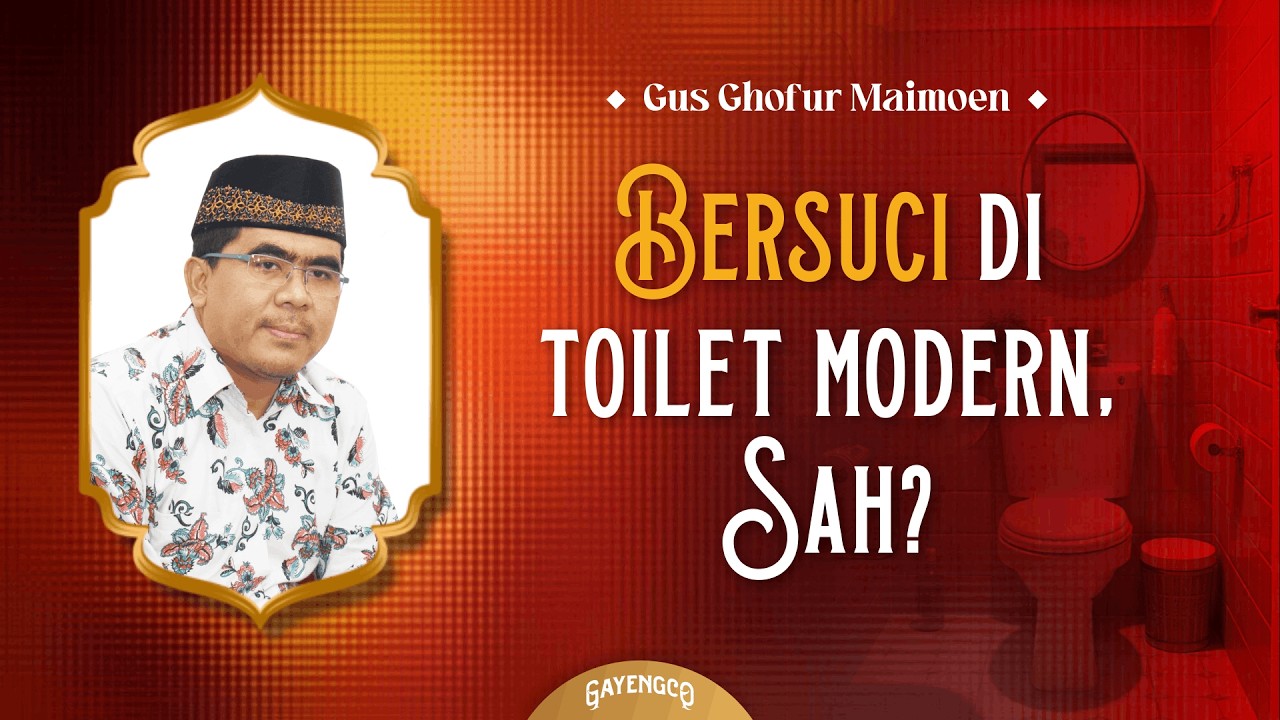 Gus Ghofur: Dilema Mengucap Bismillah Ketika Wudhu