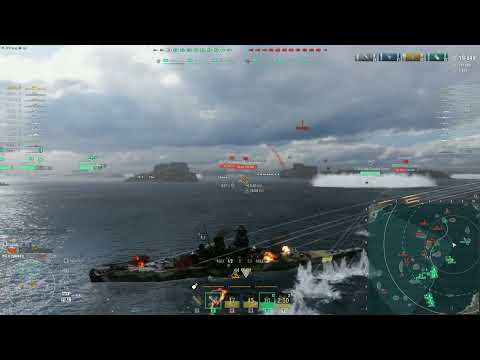World of warships yamato vs Ohio