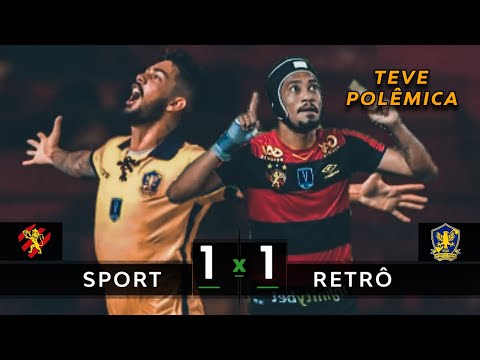 GOL POLÊMICO DE BROCADOR |  Sport 1 x 1 Retrô - Melhores Momentos (HD) - Pernambucano 2020
