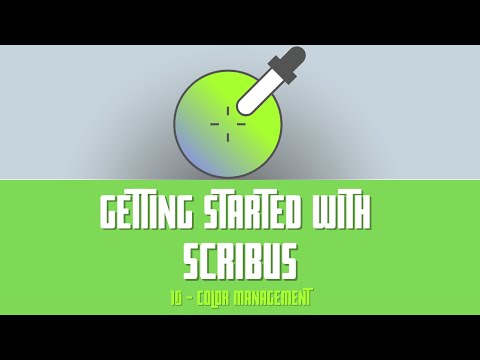 Getting Started with Scribus: 10 - Color Management