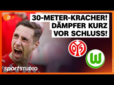 1. FSV Mainz 05 – VfL Wolfsburg | Bundesliga, 30. Spieltag 2024/25 | sportstudio