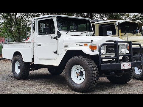 FJ45 to HJ47 1983, was a petrol , now a 2H diesel full ground up restoration