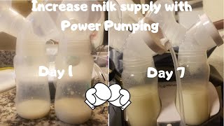 Power Pumping to increase milk supply | see real results in 7 days | Breastfeeding moms |