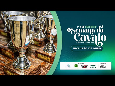 SEMANA DO CAVALO – MANECA COSTA | Sábado - 06/12/2025 | INÍCIO FINAL DO INCLUSÃO DE OURO |