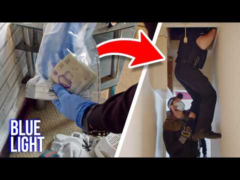 Police Catch Wanted Dealer During Chaotic Raid | FULL EPISODE | Blue Light