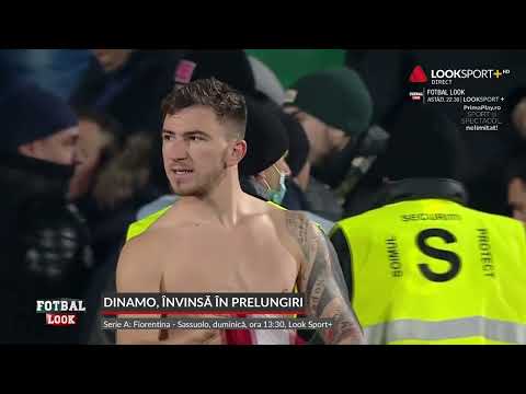 Imagini incredibile! Fanii lui Dinamo l-au dezbrăcat pe Sorescu şi i-au aruncat tricoul