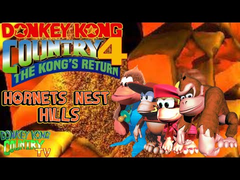 DKC 4 : Hornet's Nest Hills (Demo 3/Sample Stage)