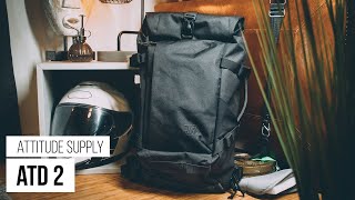 The best Clamshell rolltop hybrid backpack? Attitude Supply ATD2