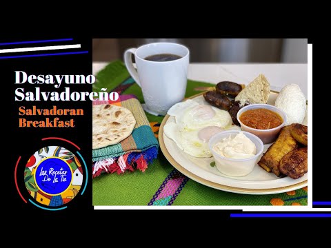 Como Hacer Un Desayuno Típico de El Salvador *Breakfast time* #desayuno #desayunotipico #breakfast