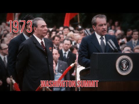 (Remake) Anthems of the USSR and the United States, Washington Summit 1973 | Гимны СССР и США 1973г.