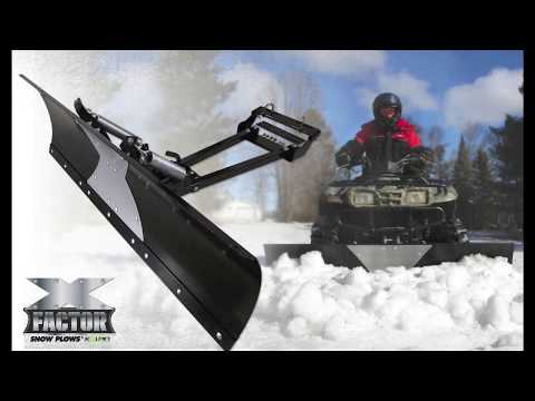 52 in. ATVSteel Plow Kit \ Trousse de chasse-neige universelle en acier pour VTT, 52 po - 8783292