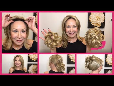 How to Combine Top Pieces with Scrunchies (Official Godiva's Secret Wigs Video)