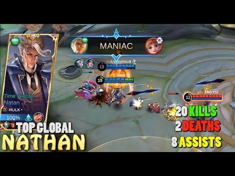 MLBB Top Global Plays Nathan | Hulk | August 2021