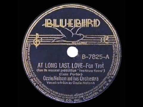 1938 HITS ARCHIVE: At Long Last Love - Ozzie Nelson (Ozzie Nelson, vocal)