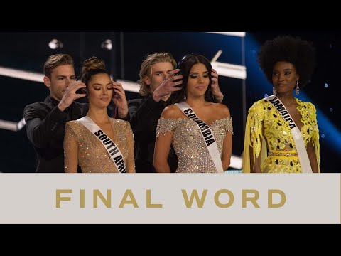 66th MISS UNIVERSE - TOP 3's FINAL WORD! | Miss Universe