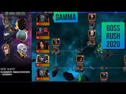 Boss Rush - Summer Smackdown - Gamma | Side Quest | Epic | MCOC