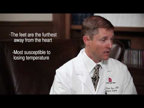 What causes cold feet?