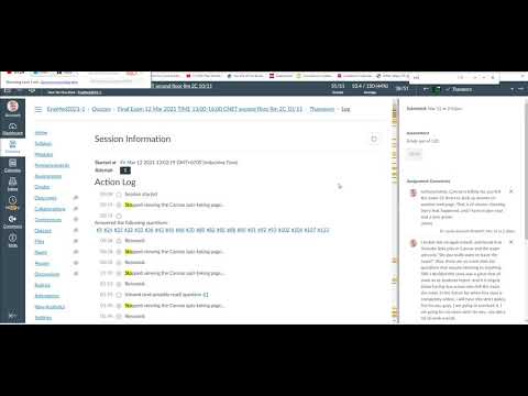 How to detect cheating in Canvas