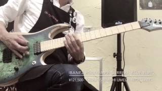Video thumbnail for Ibanez IRON LABEL RGDIX6MPB Surreal Blue Burst [ Ishibashi Umeda Guitar Floor ! ] by 1484tv イシバシ楽器公式