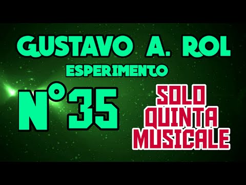 @E.P.FREQUENZE GUSTAVO ROL. SOLO QUINTA MUSICALE    ESP. N 35