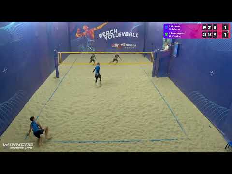 09:55 I. Horiaiev / Y. Sulyma - I. Romanenko / M. Kyselov 20.10.2022 | Winners Beach Volleyball