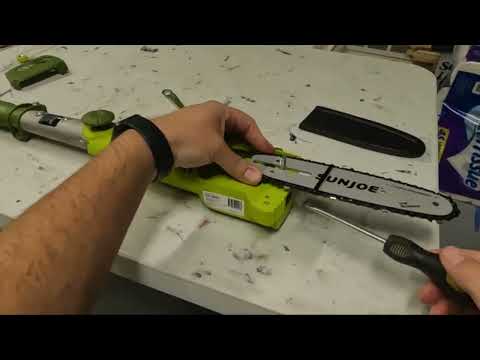 How to Set Up and Add a Chain to Your Sun Joe Electric Pole Chain Saw – Step-by-Step Guide